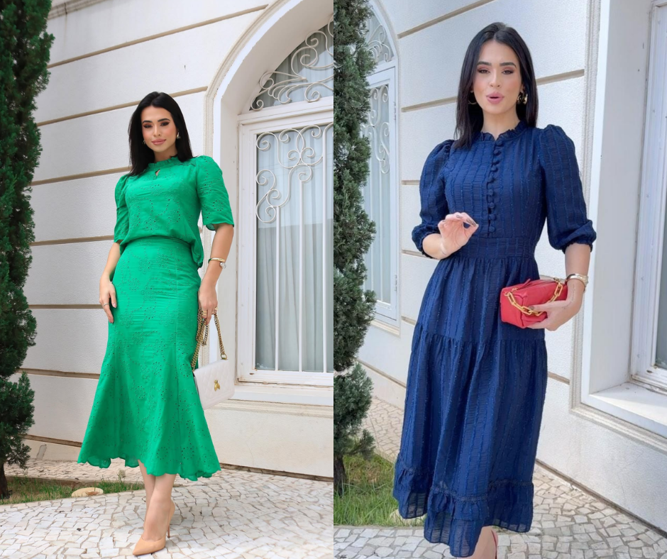 KIT 1 - Vestido Adélia + Vestido Alice